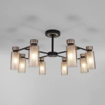 Потолочная люстра на штанге Eurosvet Amado 70115/8 черный (220V)