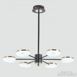 Потолочная люстра на штанге Arte Milano 277499/6 BK/GD (LED, 220V)