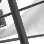 Подвесная люстра ярусная Lussole Huron LSP-8156-CL (220V, на тросе, IP21)