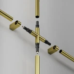 X-образный коннектор Maytoni Accessories For System Axity CA008TX-BS (48V)