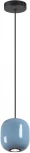 Подвесной светильник Odeon Light Ovali 5053/1B PENDANT черный/голубой/металл GU10 LED 4W (220V, на проводе)