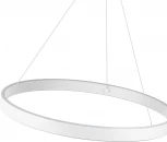 Подвесной светильник светодиодный диммируемый Novotech Sotto 359449 белый (регулировка яркости, 220V, управление смартфоном, умный дом - Алиса, Tuya Smart, на тросе, кольцо)