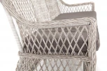 Диван двухместный из искусственного ротанга, цвет бежевый 4SIS Латте YH-C2169W beige