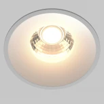 Встраиваемый светильник Maytoni Round DL058-12W3K-W (LED, 220V, круглые)