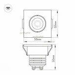 Мебельный светильник Arlight LTM 020758 (LED, 220V, IP40)
