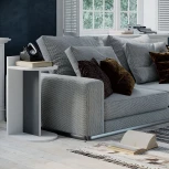 Стол приставной DOM SIDE TABLE (Темно-серый) LEVE