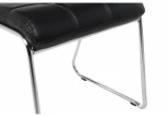 Обеденный стул на металлокаркасе Woodville Iso lux black 15040