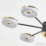 Потолочная люстра на штанге Arte Milano 277499/6 BK/GD (LED, 220V)