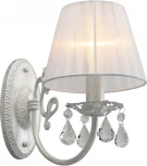 Бра настенное Bantine OML-53211-01 (220V, хрусталь, подвески, круглые)