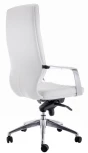 Компьютерное кресло Woodville Isida white / satin chrome 15427