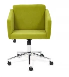 Кресло MILAN хром флок , олива, 23 Tetchair 13949