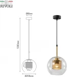 Подвесной светильник Rivoli Gertrude 4105-201