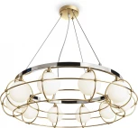 Подвесная люстра Maytoni Carcass MOD312PL-10GCH