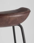 Стул барный Stool Group Beetle Lite PU коричневый УТ000001228