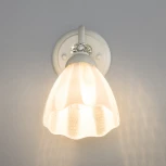 Бра Eurosvet Floranse 30155/1 белый (220V, подвески, выключатель)