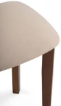 Табурет Woodville Кигон темный орех / сливочный раф 554127