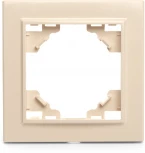 Рамка на 1 пост (слоновая кость) Stekker Эрна 39624