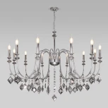 Подвесная люстра Eurosvet Telao 10120/12 хром