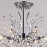 Потолочная люстра хрустальная на штанге Reluce 90324-0.3-09 CR (220V)