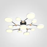 Потолочная люстра с пультом на штанге LED Lu Carte LC-11-1716