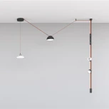 Трековый светильник 48V Denkirs Belty Flow DK5564-WH+BK (LED)