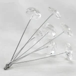 Люстра подвесная LSP-8462 (220V, хрусталь, на тросе, шар, IP21)