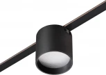Трековый смарт-светильник для низковольтного шинопровода Novotech Easy 359473 черный с двумя режимами работы LED 6W 24V 3000-6000K (умный дом - Алиса, Tuya Smart, круглые)