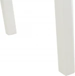 Стол Гамбург 1, Белый/Стекло серое, Аврора