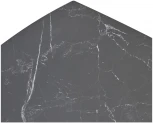 Стол M-City BALDE 120 MATT BLACK MARBLE SOLID CERAMIC / BLACK