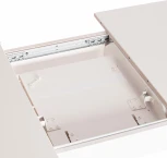 Стол CATERINA PROVENCE бук, мдф, 100+30x70x75 см, Ivory white Tetchair 19129