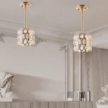 Потолочная люстра хрустальная на штанге Arte Milano Sorrento-1019 371019/1/300/190 GD (220V)