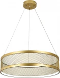 Подвесной светильник (10022/1P Gold) Indigo Solido V000112L (регулировка яркости, LED, 220V, пульт управления, на тросе, круглые)