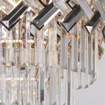 Подвесная люстра De City Бриз 111016206 (220V, хрусталь, на цепи)