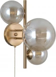 Бра с выключателем Moderli Molly V10786-3W (220V, шар, молекулы)