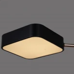 Потолочная люстра на штанге светодиодная Reluce 03360-0.3-05 BK+FGD