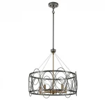 Подвесная люстра Vele Luce Stradivario 983 VL4104P05 (220V, на цепи, свеча, круглые)