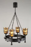 Подвесная люстра Aployt Simona APL.500.03.08 (220V, на цепи, под старину, факел)
