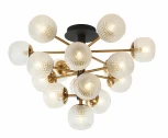 Потолочная люстра Stilfort Atomic 2116/00/16P (220V, шарики, молекулы)