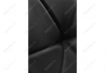 Стул Woodville на металлокаркасе Вальд экокожа черный / черный глянец 464190