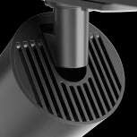 Трековый светильник Focus S Unity GU10 10Вт (однофазный) Maytoni Technical TR020-1-GU10-B (220V, круглые)