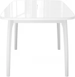 Стол М20 белый/стекло белое optiwhite Dikline 00-00062571