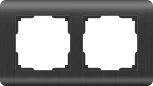 Рамка на 2 поста Stream (графит) Werkel W0022104 (a051267)