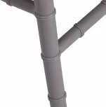 Стул CHAVARI (mod. 101) / 1 шт. в упаковке (Пластик /Серый)