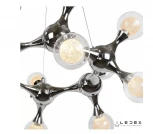 Подвесной светильник iLedex Blossom C4465-12R CR (220V, на тросе, шарики)