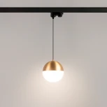 Трековый светильник светодиодный LGD-EMISFERO-TRACK-HANG-4TR-R150-11W Day4000 (GD, 170 deg, 230V) (Arlight, IP20 Металл) 035939