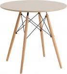 Стол Stool Group Eames DSW NEW D80 бежевый