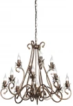 Подвесная люстра V1845-7/8+4 (220V, под старину)