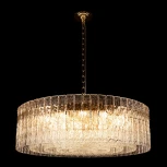 Подвесная люстра Loft It Nevada 10297/800 French gold (220V, хрусталь, на цепи, круглые)