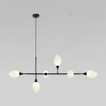 Подвесная люстра Eurosvet Sinki 30188/6 черный (220V, на проводе)