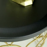 Столик кофейный SHT-CT24 золото/черный муар от фабрики Mebelik